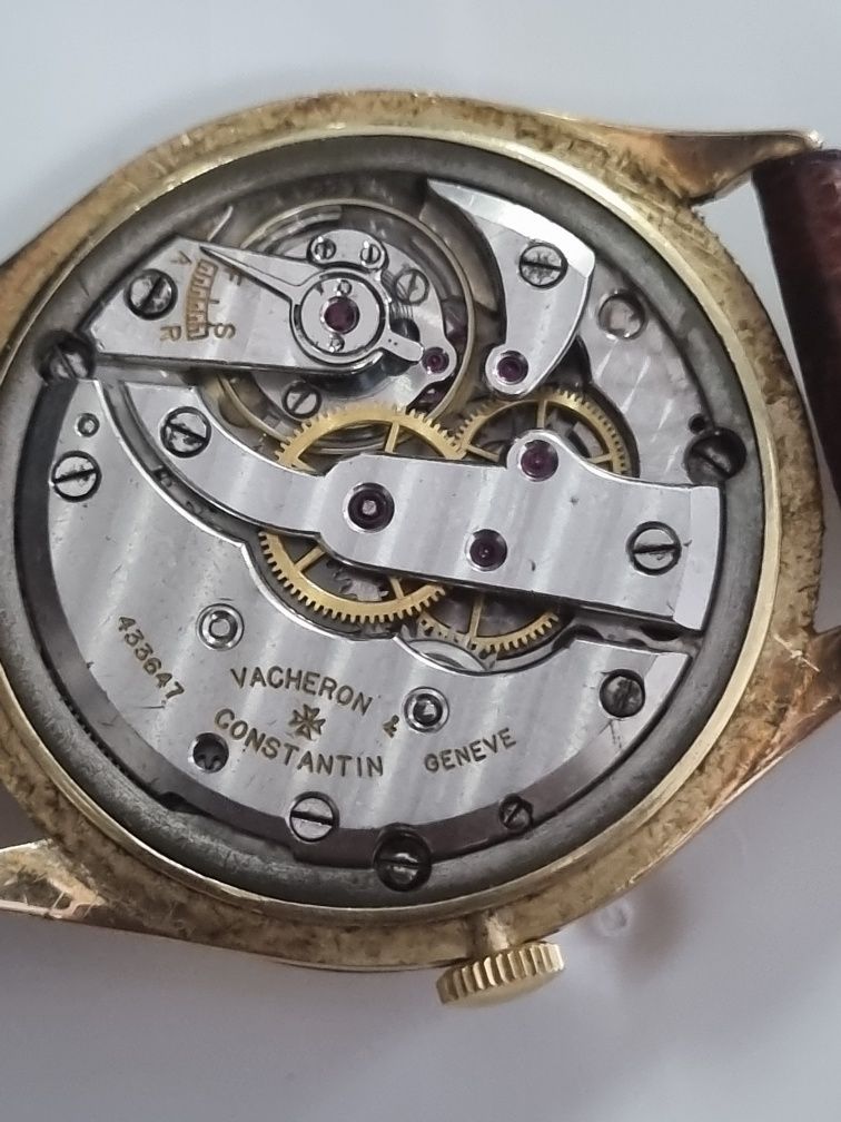 Ceas vacheron constantin aur 18 k cu rubine anul 1942