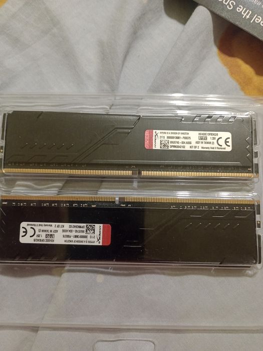 Rami Hyperx Fury 2 X 8 G, DDR4, 3000 Hz, 15cl