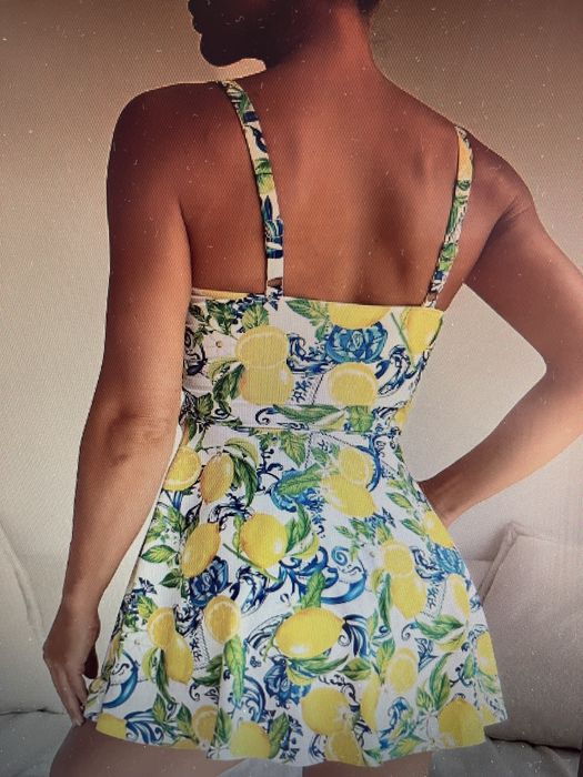 Дамски бански на лимони