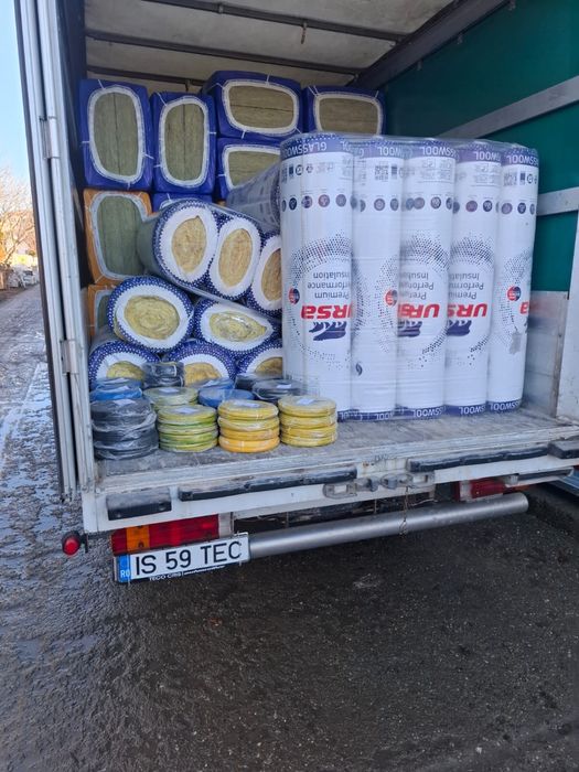 Vata minerală la rola URSA DF40 preț promoțional! 5/10 cm