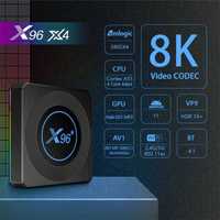 8K TV Box X96-X4 Android 11.0 Amlogic S905X4 4/64GB UHD