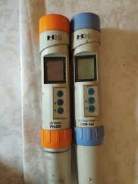 HM Digital Кондуктометр, солемер, термометр COM100 - три прибора в одн