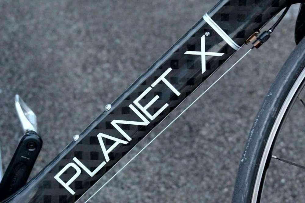 Cursiera carbon full, Planet XTT Triatlon Stealth Pro, bicicletă, bike