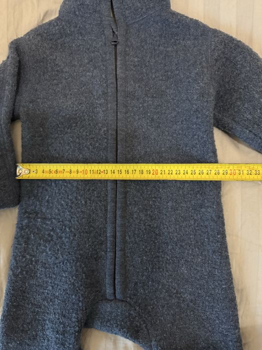 Vand overall lana Halfen, pantaloni Disana, caciula Disana