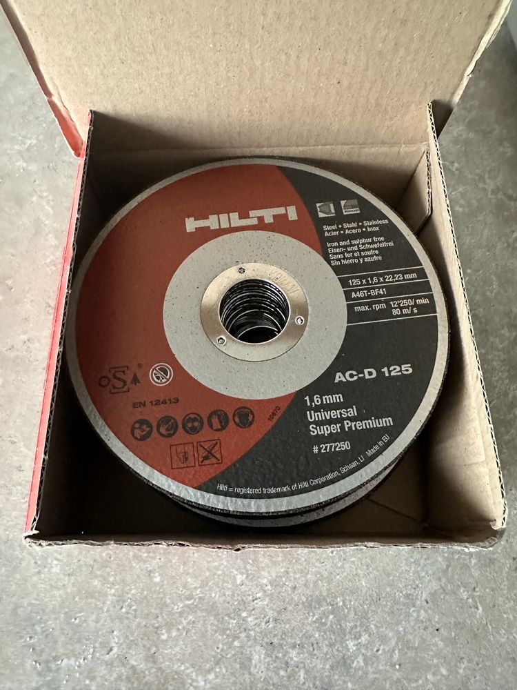 Disc felx hilti 125 1,6mm ac-d