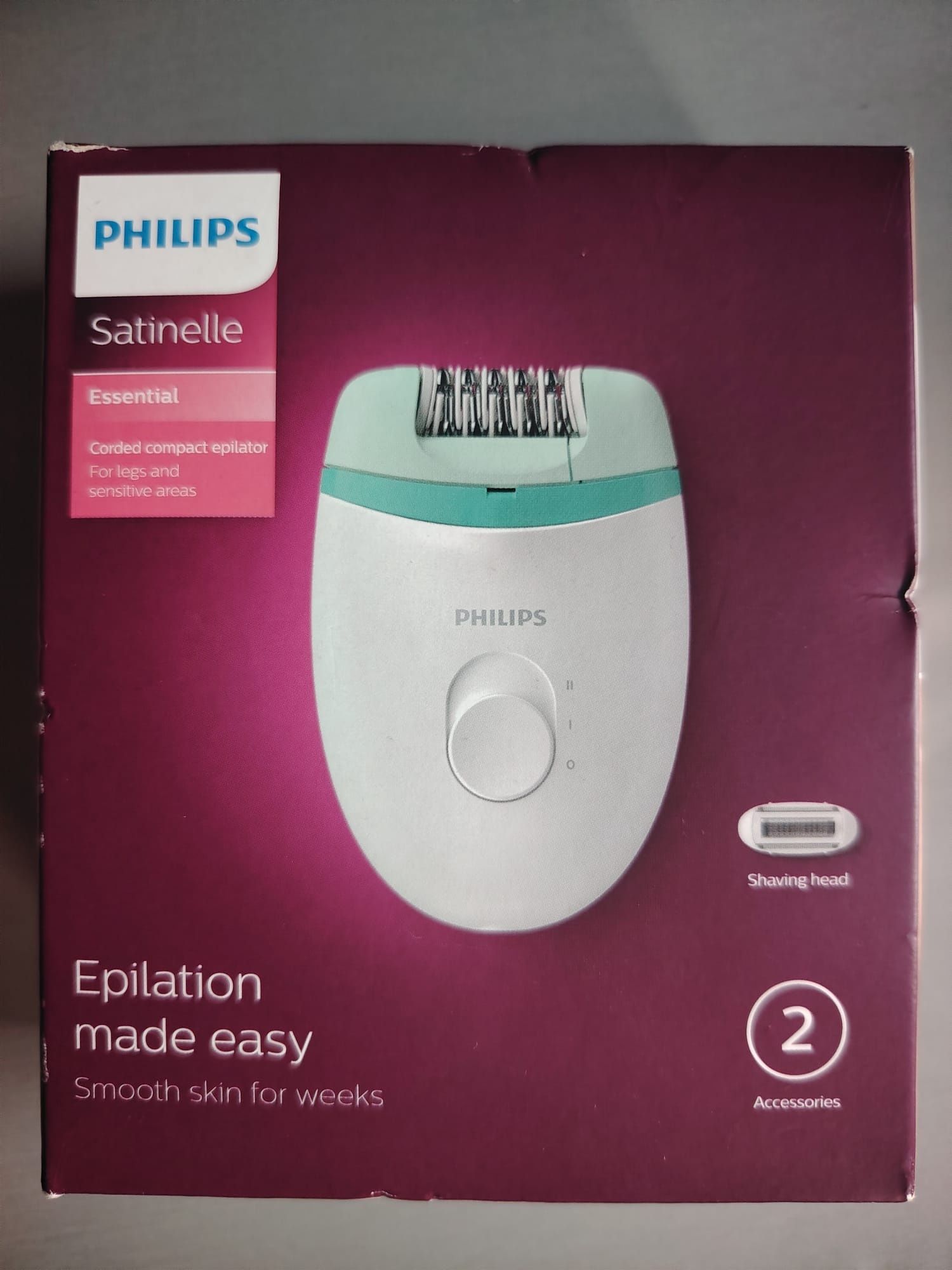 Epilator philips nou, sigilat