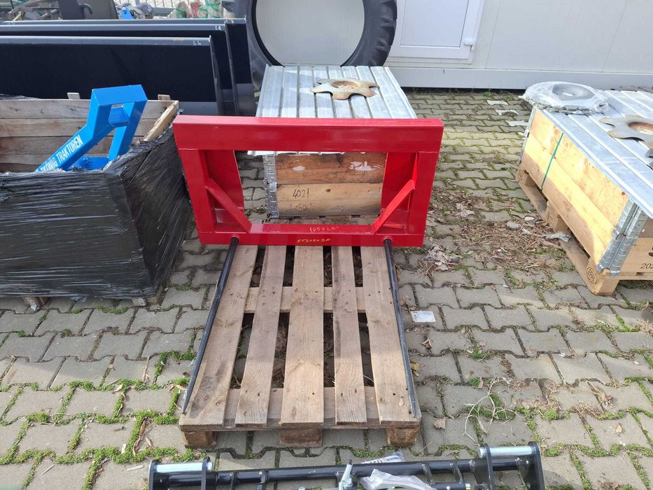 Furca baloti incarcator frontal, prindere Euro, fara ace