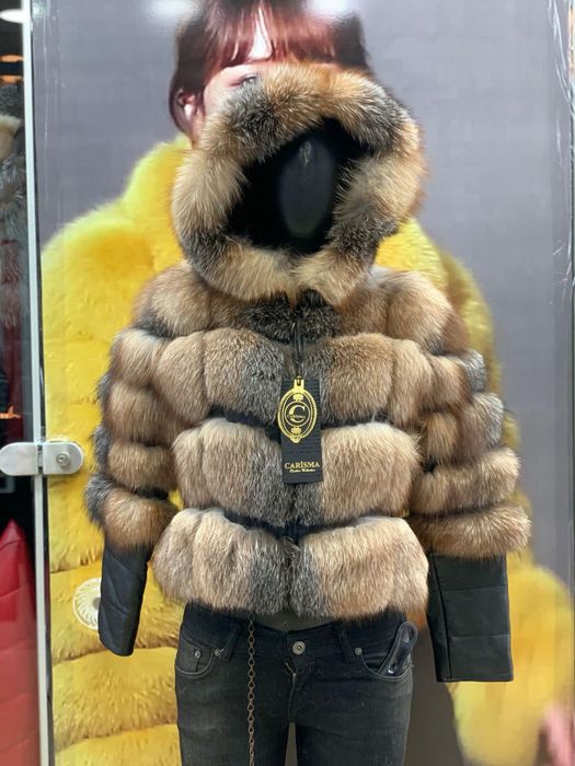 Blana naturala vulpe pe comanda cu AVANS