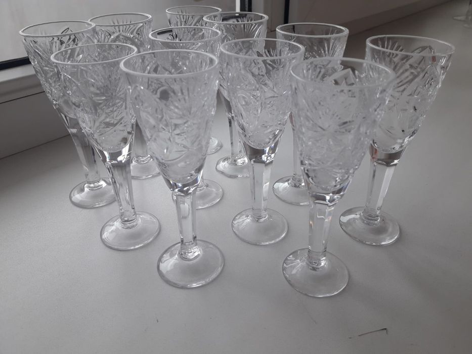 Хрустальные рюмки СССР