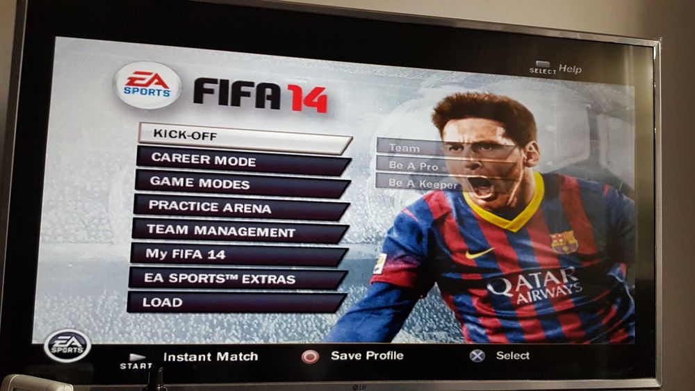 PS2 Playstation 2 Sony modat 6 jocuri ps 2 FIFA 14 PES 15 GTA NFS MK
