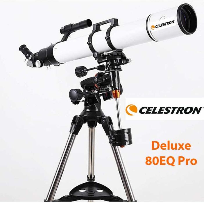 Celestron Deluxe EQ80 Pro ТЕЛЕСКОП Teleskop Telescope ОРИГИНАЛ