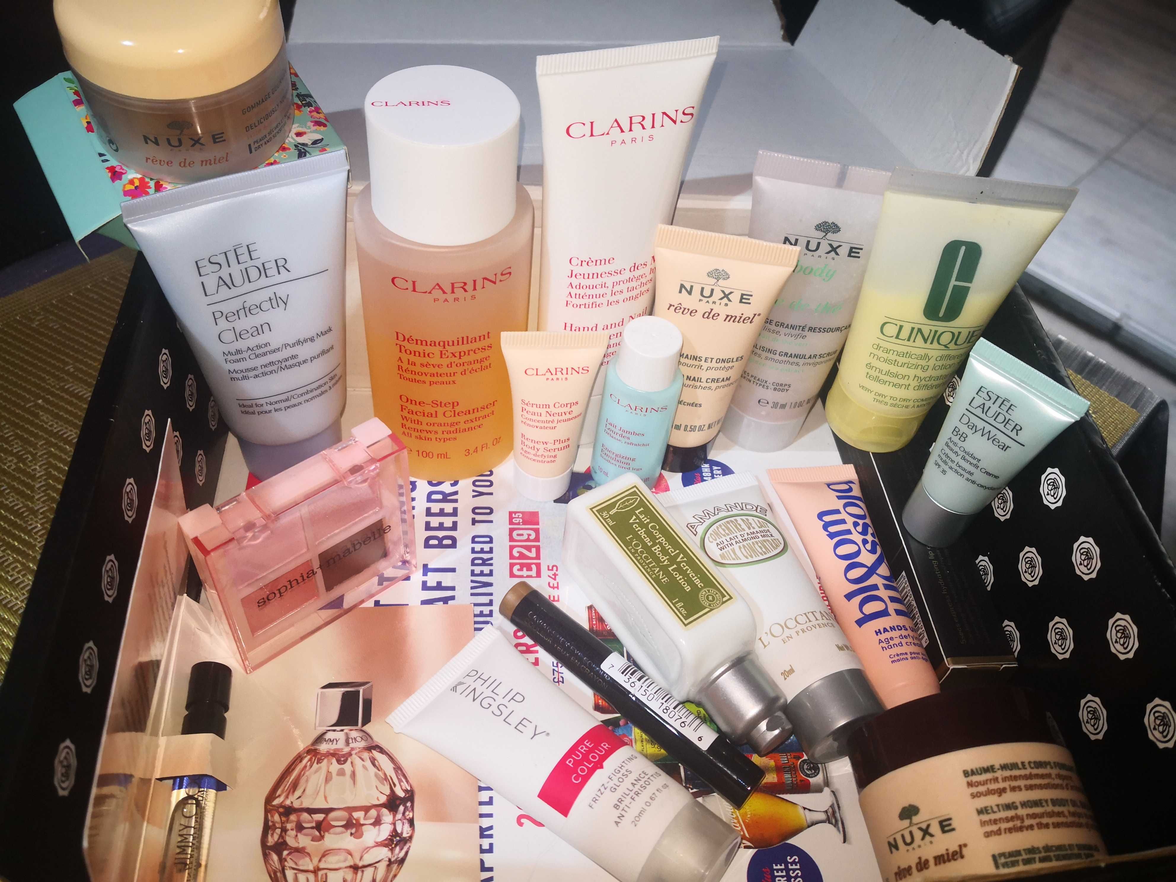 Козметика Clinique, Lancome, Clarins, Estee Lauder, YSL, La prairie