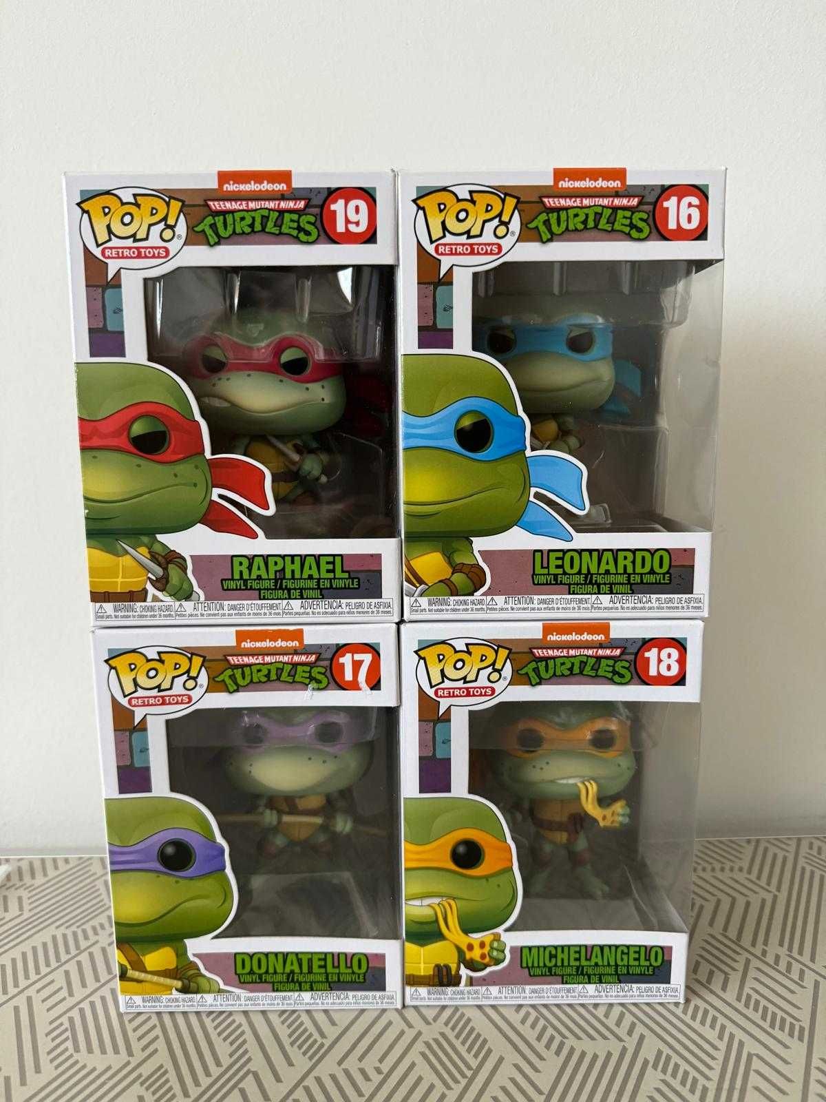 Vand Set 4 Figurine Funko Pop Teenage Mutant Ninja Turtles (TMNT)