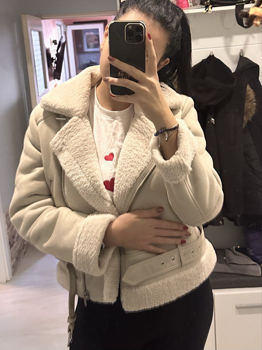 Кожено зимно яке