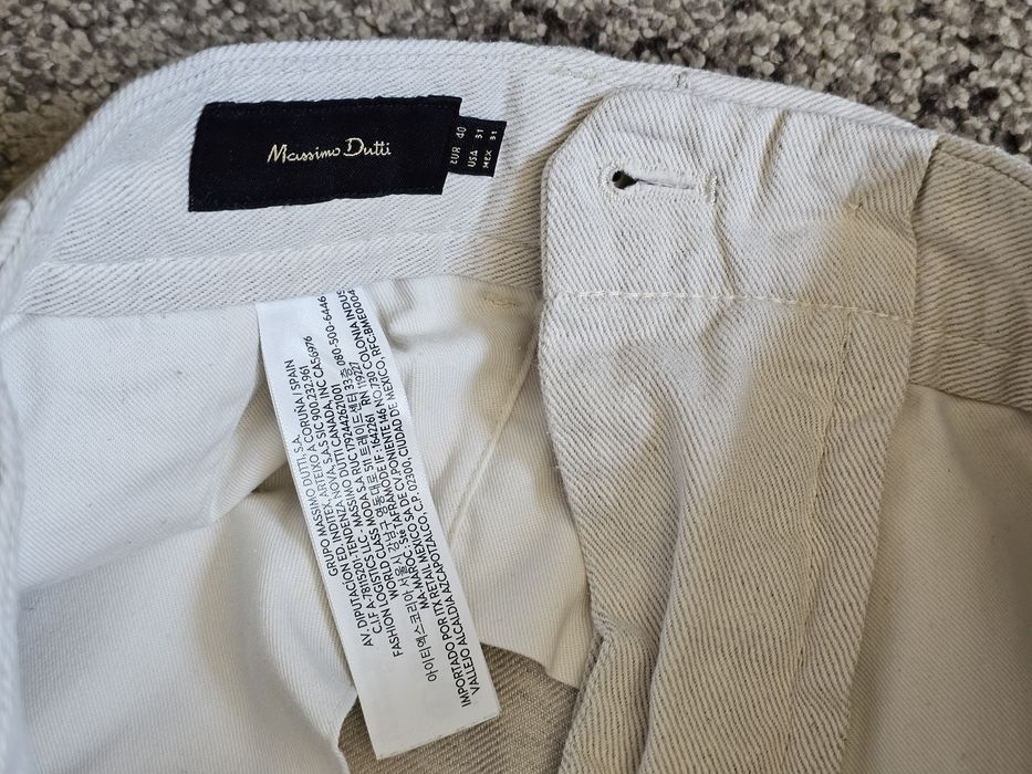 Blugi massimo dutti crem