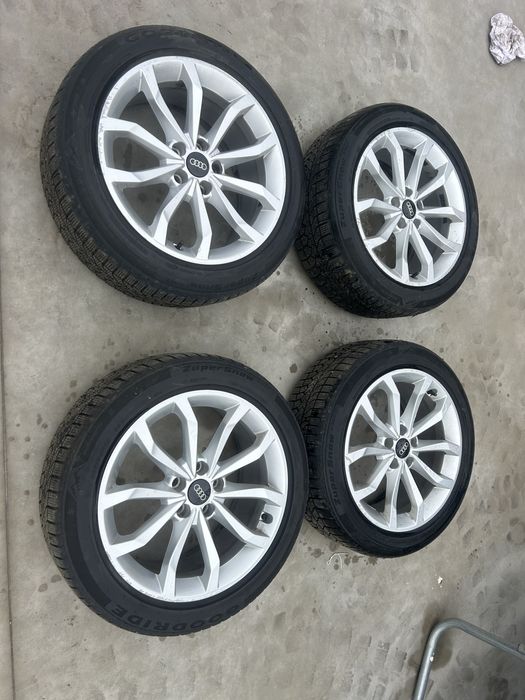 Jante audi 18, anvelope iarna 225 50 r18