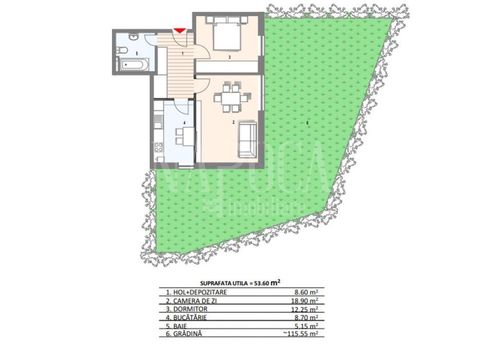 Apartament 2 camere de vanzare in Manastur, Cluj Napoca