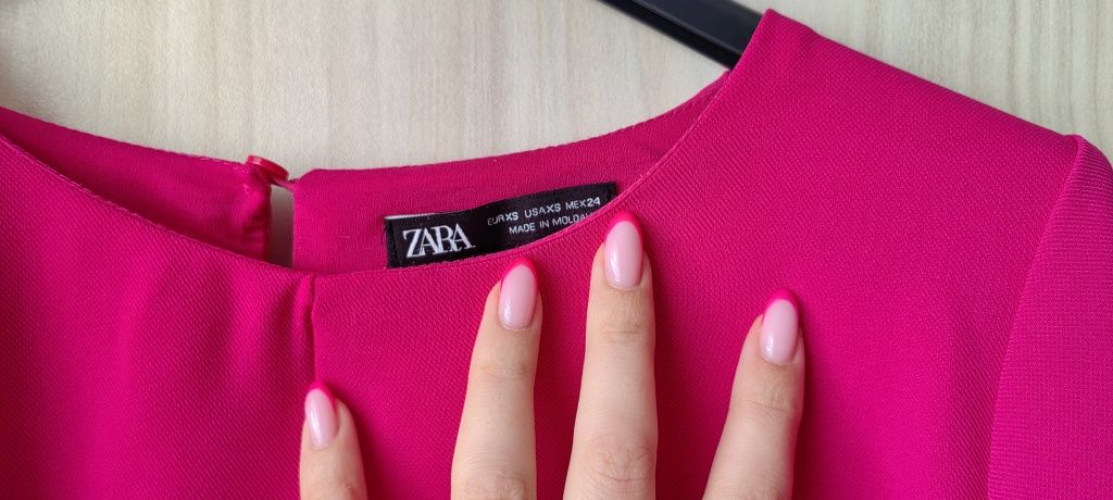 Рокличка Zara в цвят циклама