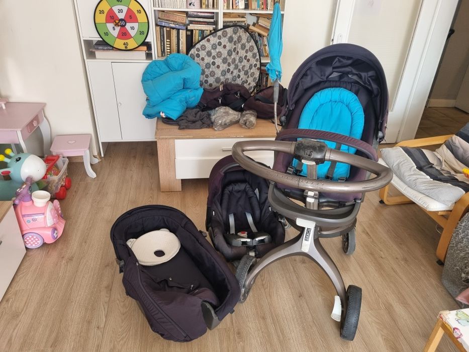 Stokke V4 + maxi cosi столче за кола