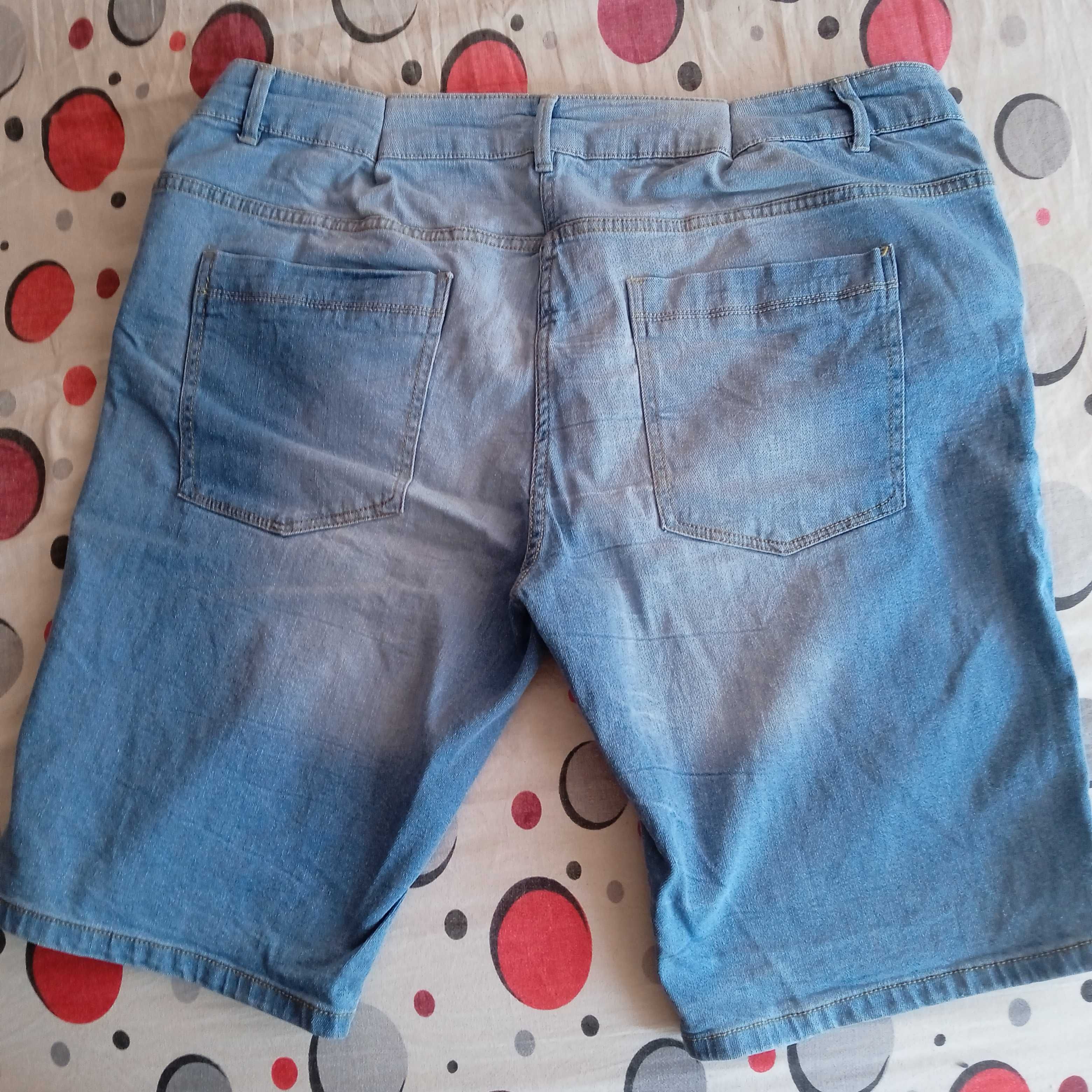 ГОЛЯМ 2-3XL размер къси дънкови панталони бермуди шорти jeans shorts