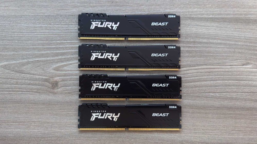 Memorii Kingston Fury BEAST DDR4-3600 64Gb (4x16Gb) CL18