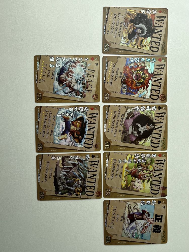 One Piece/Ван Пис Коллекционные аниме карточки