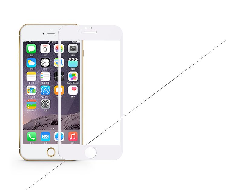 Iphone 7 8 SE PLUS - Folie Sticla Series Curbata 9D Tempered Glass