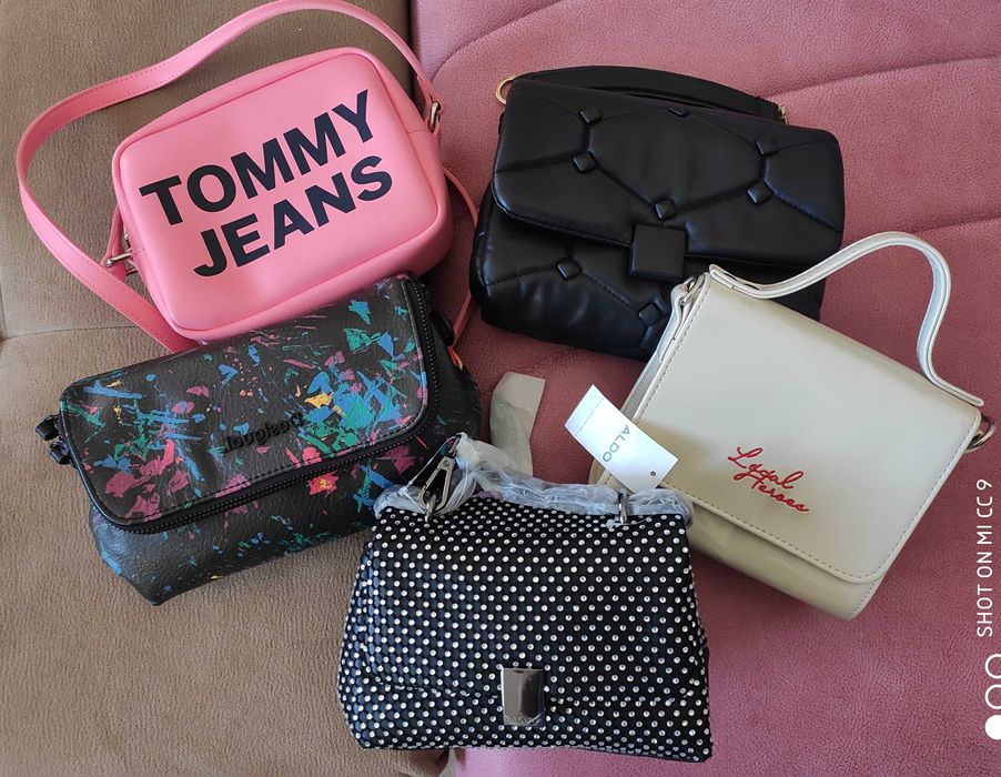 Tommy Jeans, Desigual, Zara, Aldo, Local Heroes - нови с етикет чанти
