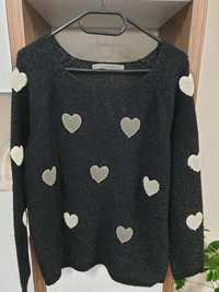 Пуловер на сърчица LC Lauren Conrad