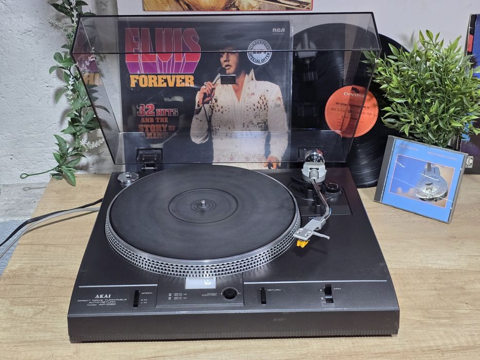 Pick-up AKAI AP-D30, direct drive,  auto-return, hifi stereo, Japan