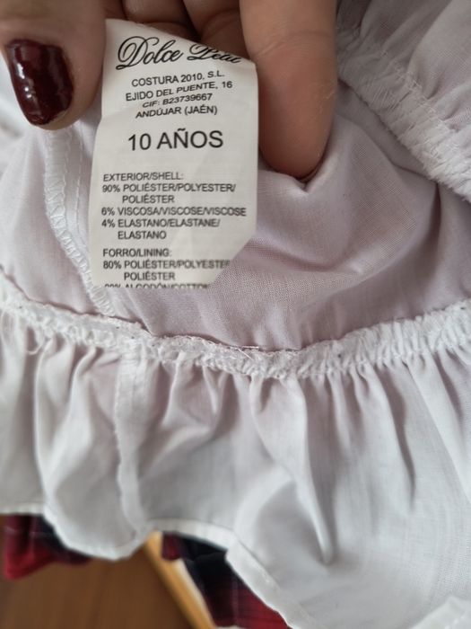 Rochie fetițe 134/140 Dolce petit