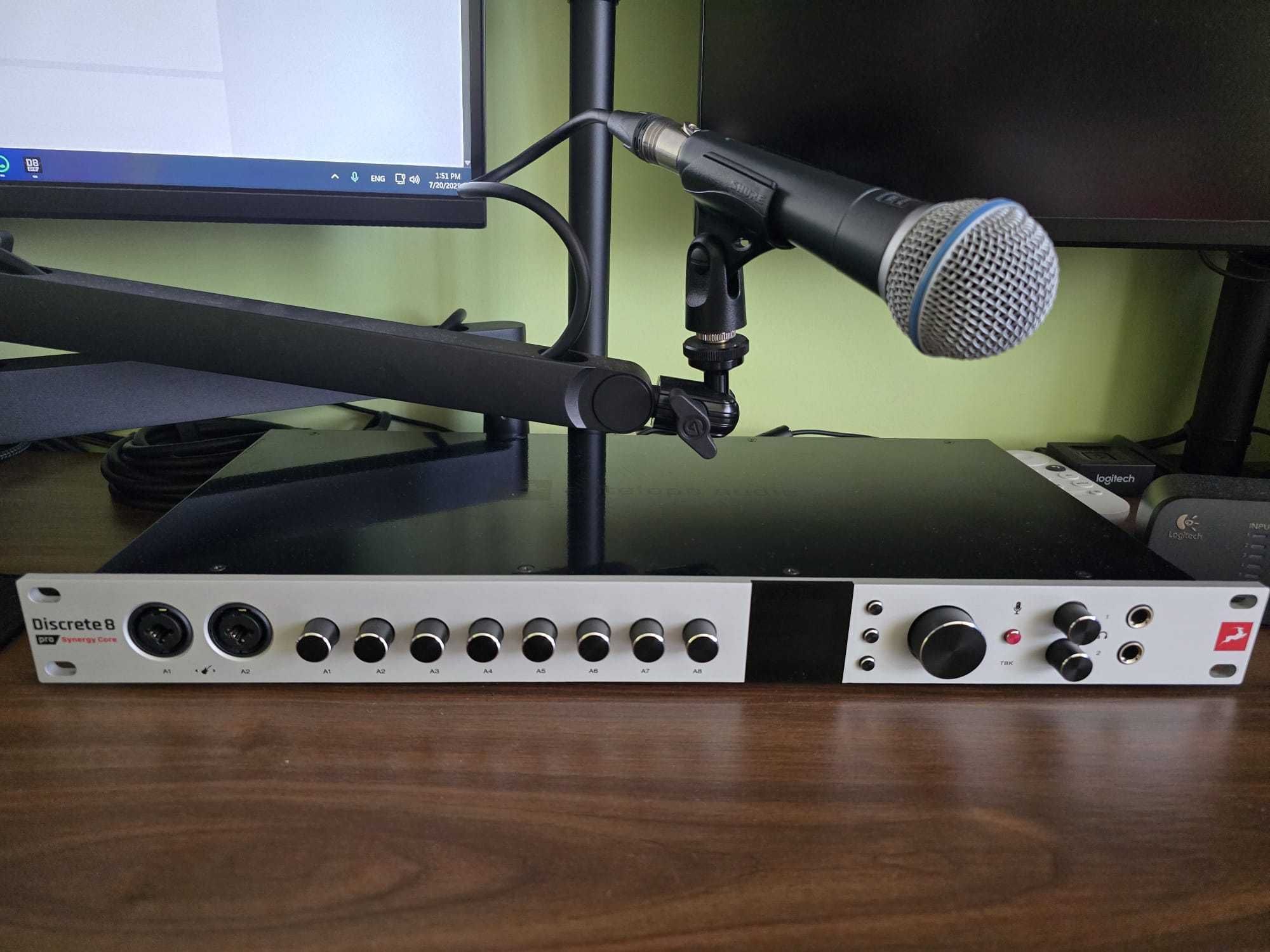 Interfata Audio USB Thunderbolt Antelope Discrete 8 PRO Placa Sunet