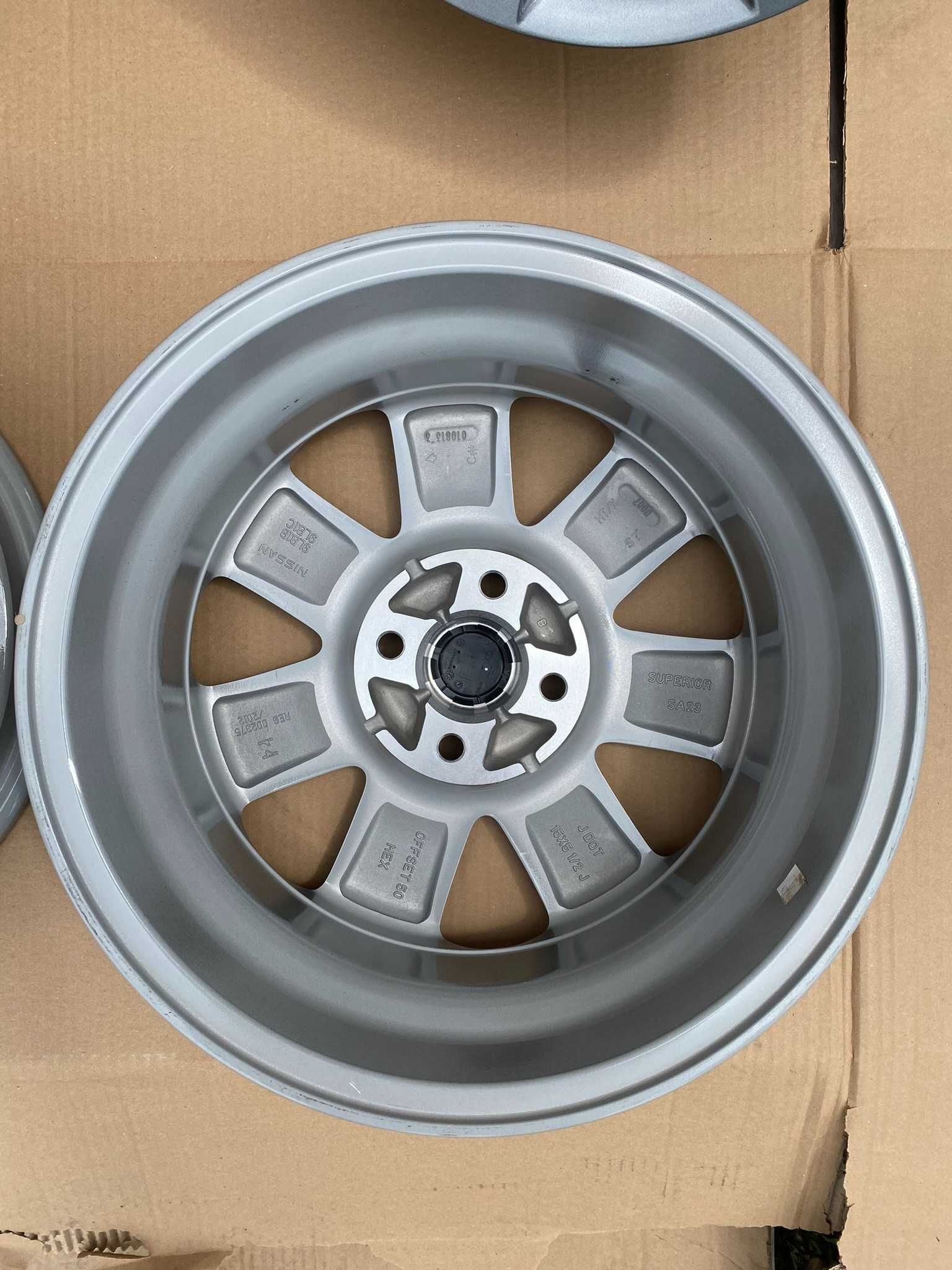 Jante noi R15 inch originale Clio Captur Dacia Logan Sandero Jogger