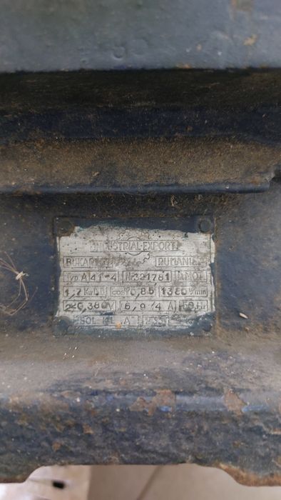 Motor trifazic 1,7kw