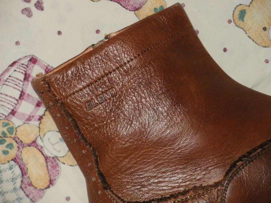 BLEND и SELECTED HOMME мъжки нови естествена кожа 42