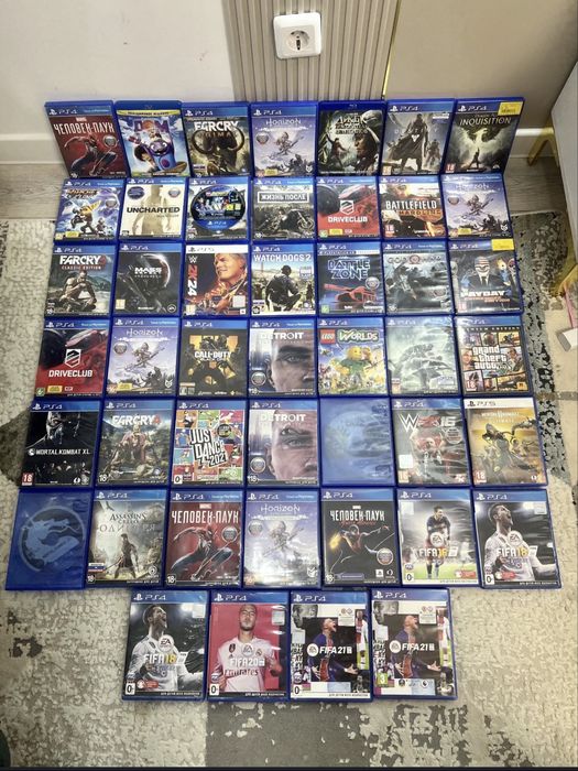 продам диски на пс4/5 в идеальном состоянии