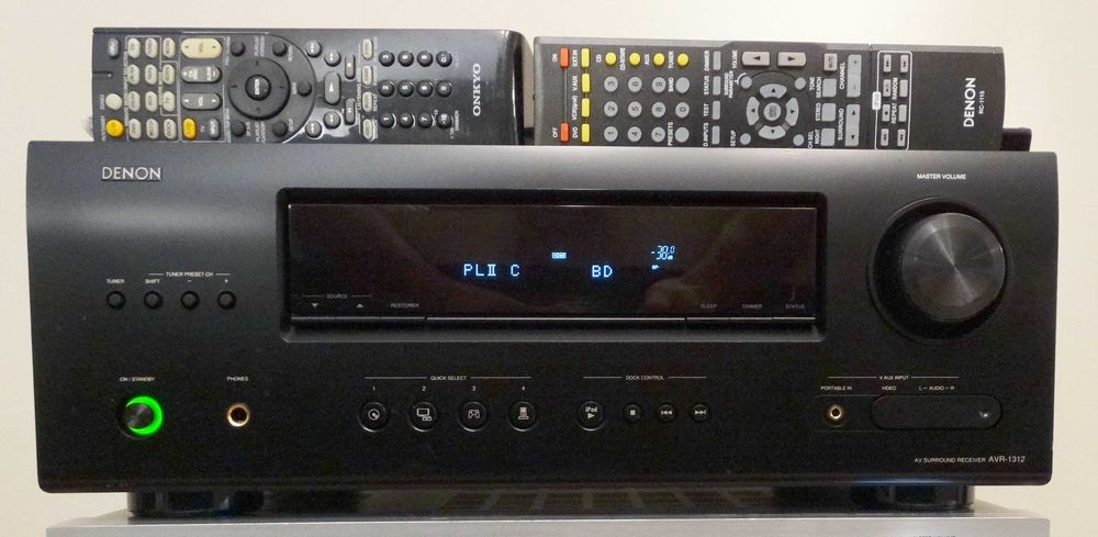 --Receiver (Amplituner) Sony STR-DH520 , Receiver Denon AVR-1312