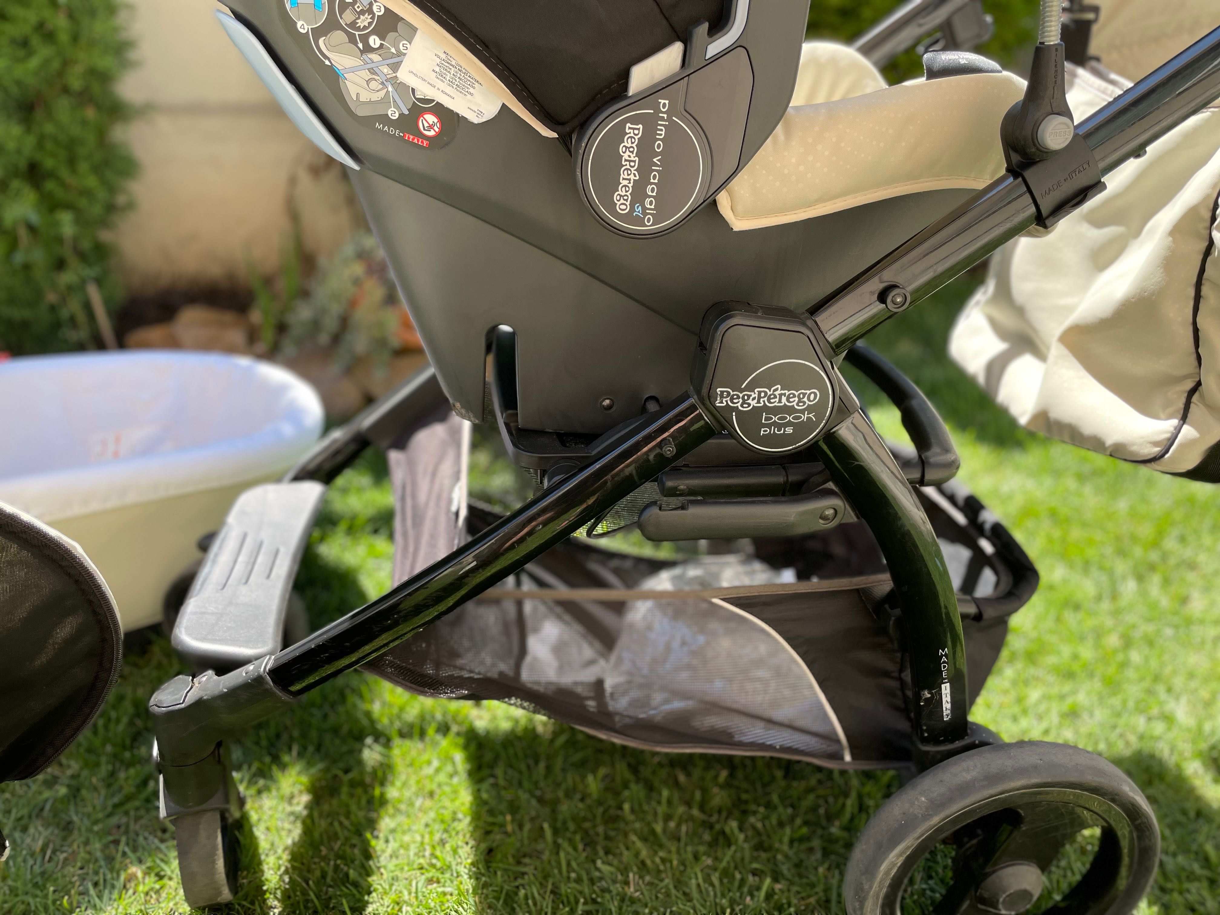 Детска количка 3 в 1 Peg Perego Book Plus Sportivo SL, Perla