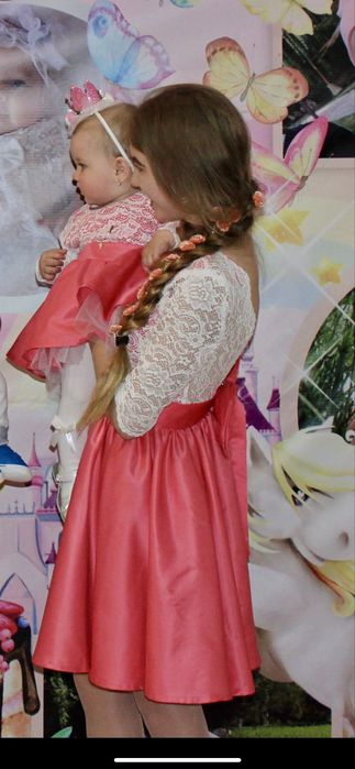 Платье мама-дочка