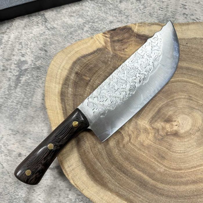 Satar Cutit de bucătărie premium forjat manual, 30 cm