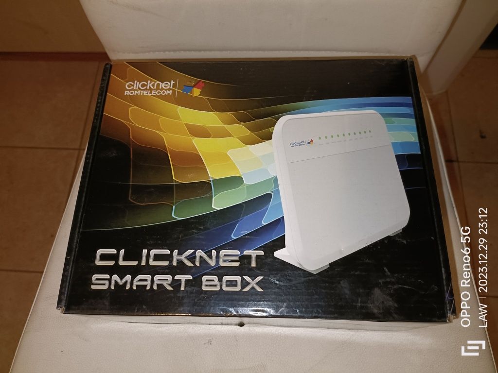 Router Clicknet Smart box hg 658 & Huawei hg865