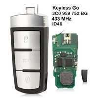 Смарт ключ за VW Passat B6/B7/CC комплект (Keyless Go/433 MHz)!