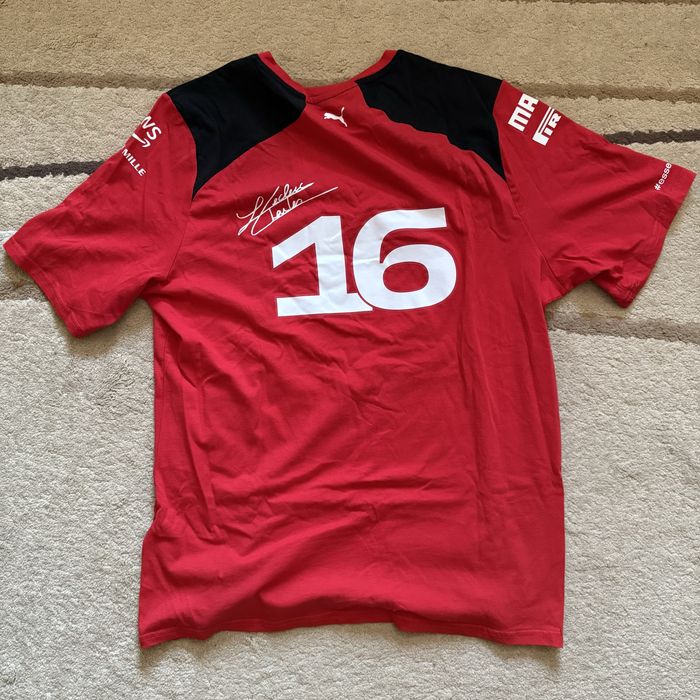 Tricou Scuderia Ferrari F1 Charles Leclerc 16 Marimea L