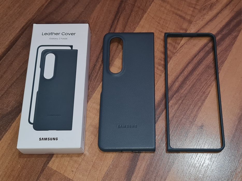 Husa piele originala Samsung Leather Cover Galaxy Z Fold 4 F936