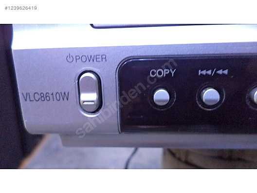 Видеомагнитофон LG VLC-8610W (DVD + VHS), Hi-Fi, 6 головок