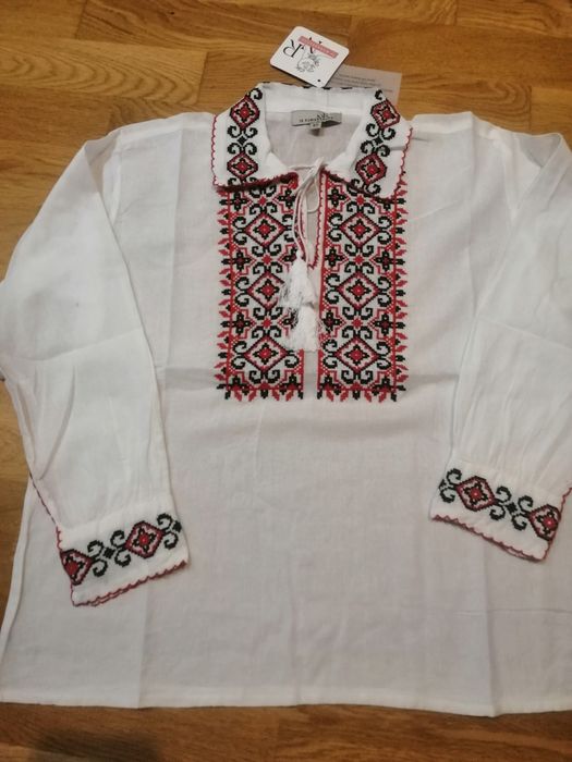 Ie baiat motive tradiționale din bumbac de la 0 la 16 anișori