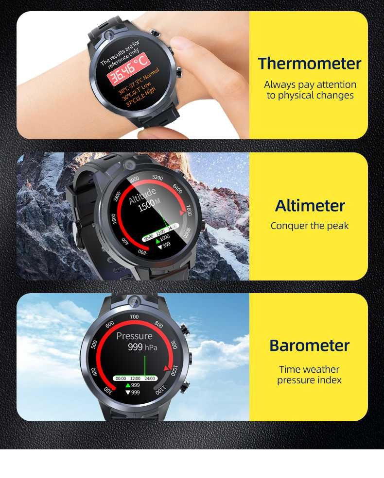 Smartwatch Android LZAKMR 4GB+ 128GB
