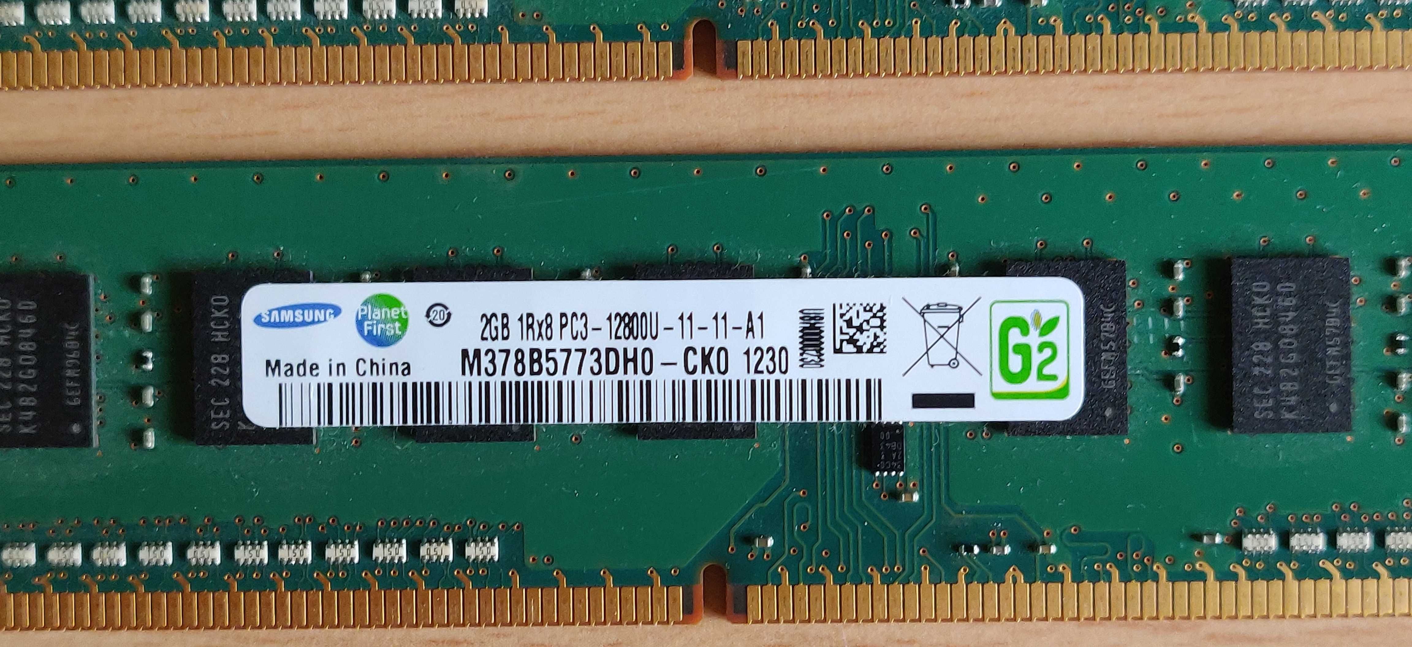 RAM Памет Samsung - 2x2GB DDR3 1600 (PC)