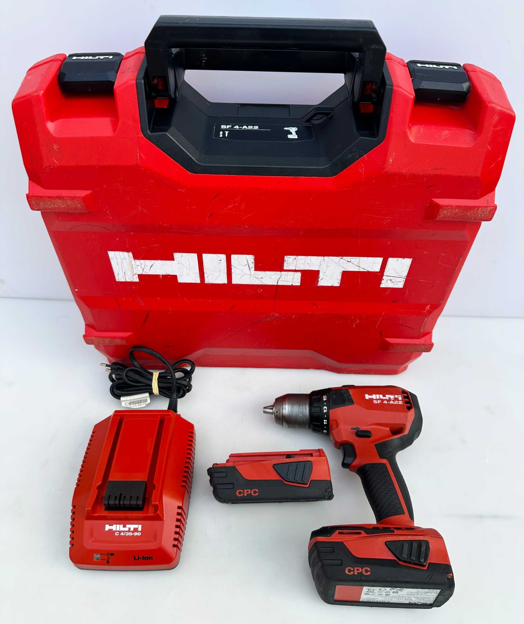 Hilti SF 4-A22 ATC - Безчетков акумулаторен винтоверт 22V