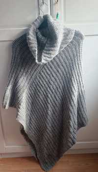 Poncho tricotat damă